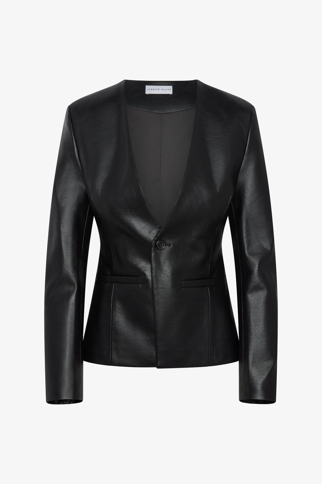 Essential Leather Blazer