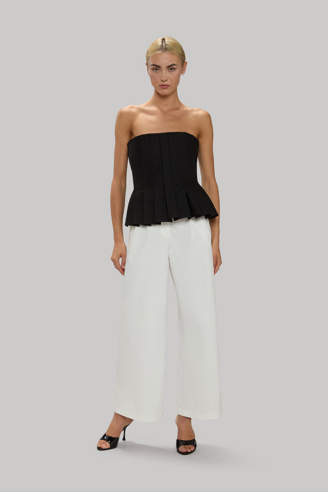 Pleated Tube Top