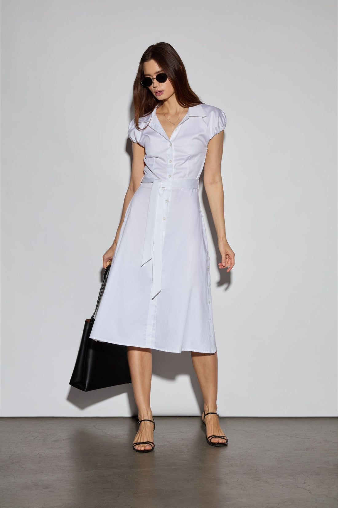 The Shirt Midi Dress - Jasmine Elaine